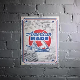 250th Anniversary American Made Poster