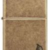 Armor® Antique Brass Flame Design