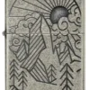 Armor® Antique Silver Mountain Design