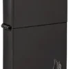 Armor® High Polish Black Flame Design