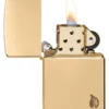Armor® High Polish Brass Flame Design