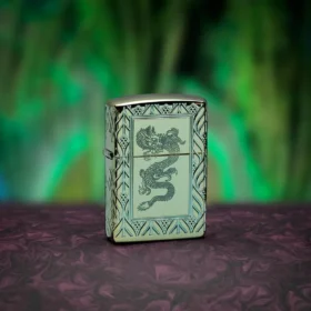 Armor® High Polish Green Elegant Dragon