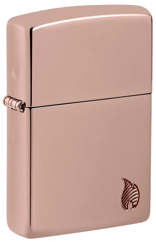 Armor® High Polish Rose Gold Flame Design Armor® High Polish Rose Gold Flame Design