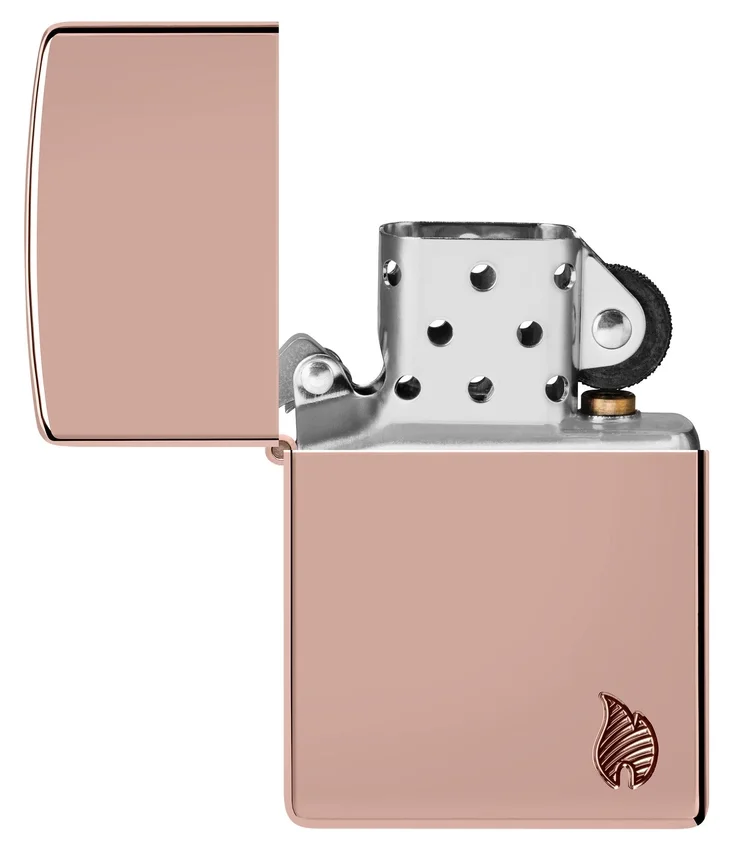 Armor® High Polish Rose Gold Flame Design Armor® High Polish Rose Gold Flame Design