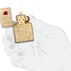 Armor® High Polished Brass Abstract Logo
