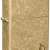 Armor® Tumbled Brass Flame Design