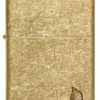 Armor® Tumbled Brass Flame Design