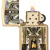 Art Deco Flame Design