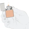 Bimetal Case Lighter – Sterling Silver Lid