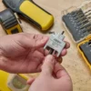 Bit Safe Screwdriver with Brushed Chrome Case