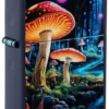 Black Light Mushroom Design