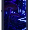 Black Light Mushroom Design