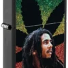 Bob Marley Leaf Silhouette Design