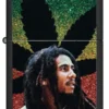Bob Marley Leaf Silhouette Design