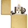 Brushed Brass Vintage with Slashes
