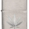 Chrome Marijuana Leaf Design