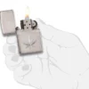 Chrome Marijuana Leaf Design
