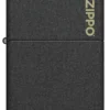 Classic Black Crackle® Zippo Logo