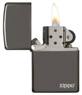 Classic Black Ice® Zippo Logo