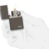 Classic Black Ice® Zippo Logo