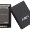 Classic Black Ice® Zippo Logo