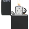 Classic Black Matte with Zippo Logo