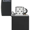 Classic Black Matte with Zippo Logo