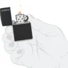 Classic Black Matte with Zippo Logo