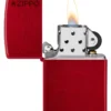 Classic Candy Apple Red™ Zippo Logo