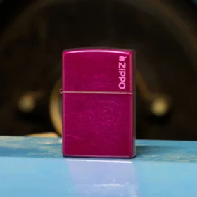 Classic Candy Raspberry Zippo Logo
