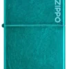 Classic Candy Teal Zippo Logo