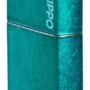 Classic Candy Teal Zippo Logo