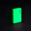 Classic Glow In The Dark Zippo Logo