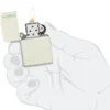 Classic Glow In The Dark Zippo Logo