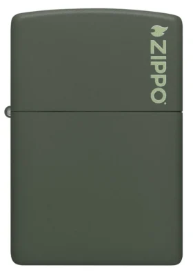 Classic Green Matte Zippo Logo