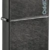 Classic Grey Zippo Logo
