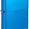 Classic High Polish Blue Zippo Logo