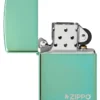 Classic High Polish Green Zippo Logo