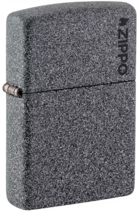 Classic Iron Stone Zippo Logo