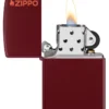 Classic Merlot Zippo Logo