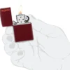 Classic Merlot Zippo Logo