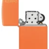 Classic Orange Matte Zippo Logo