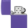 Classic Purple Matte Zippo Logo