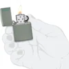 Classic Sage Zippo Logo