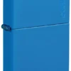 Classic Sky Blue Matte Zippo Logo