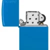 Classic Sky Blue Matte Zippo Logo