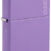 Classic Smoky Lavender Zippo Logo