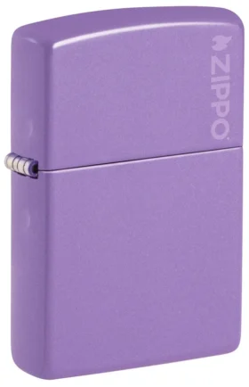 Classic Smoky Lavender Zippo Logo