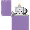 Classic Smoky Lavender Zippo Logo