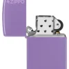 Classic Smoky Lavender Zippo Logo